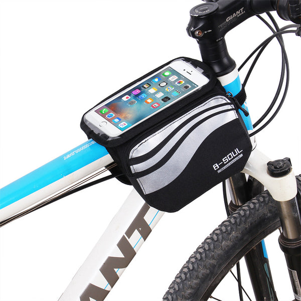 Akıllı Telefon Bölmeli Bisiklet Çantası